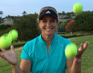 Wailea Tennis Club Pro Tricia Wilstead